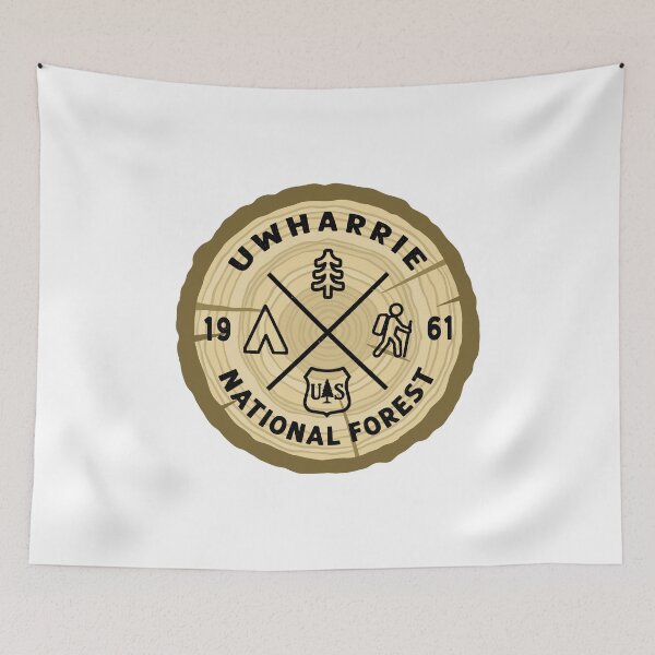 Item preview, Uwharrie National Forest Log Slice designed and sold by VanyaKar.