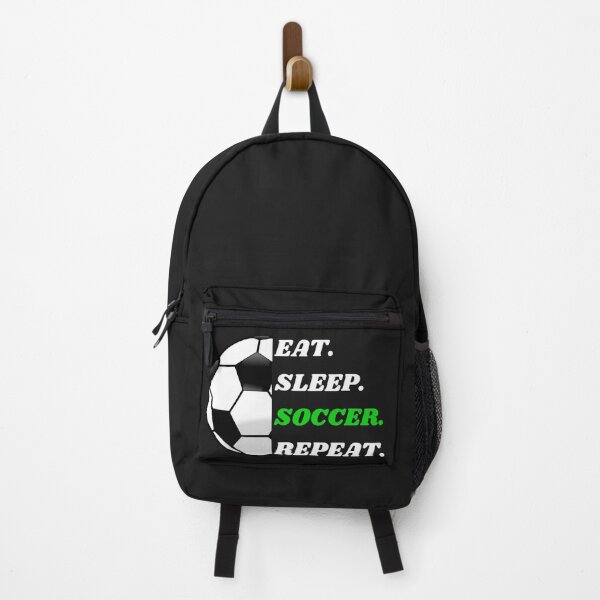 Item preview, eat sleep soccer repeat designed and sold by Mustaph-Shop.
