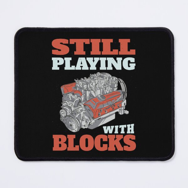Item preview, Still playing with blocks, Mechanics Engine Block designed and sold by HandicraftArt.
