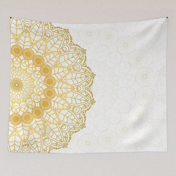 Item preview, Gold mandala designed and sold by Dorvidesign Shop.
