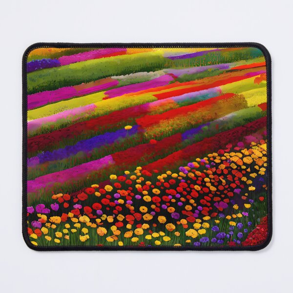 Item preview, Abstract painting of a flower field designed and sold by ArthurVandelay.