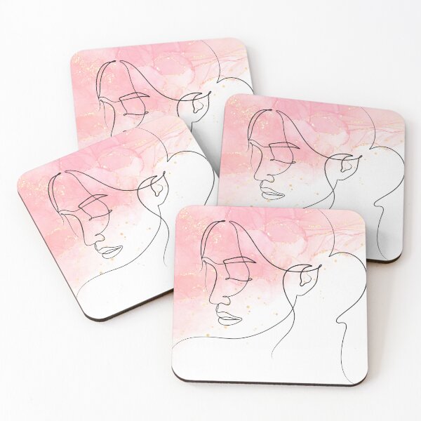 Item preview, Line art drawing Woman outline Wall Art designed and sold by PodXDesigns.