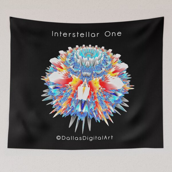 Item preview, Interstellar One - 3D Fractal Art designed and sold by Warren Paul Harris.