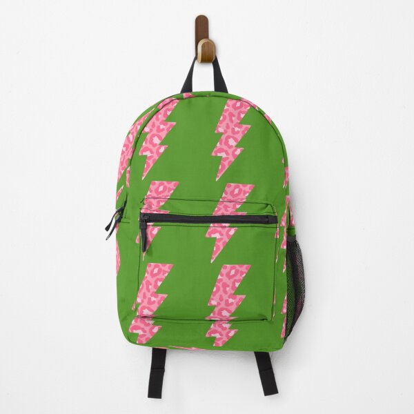 Item preview, bright pink cheetah lightning bolt designed and sold by kvddbcumzk69.