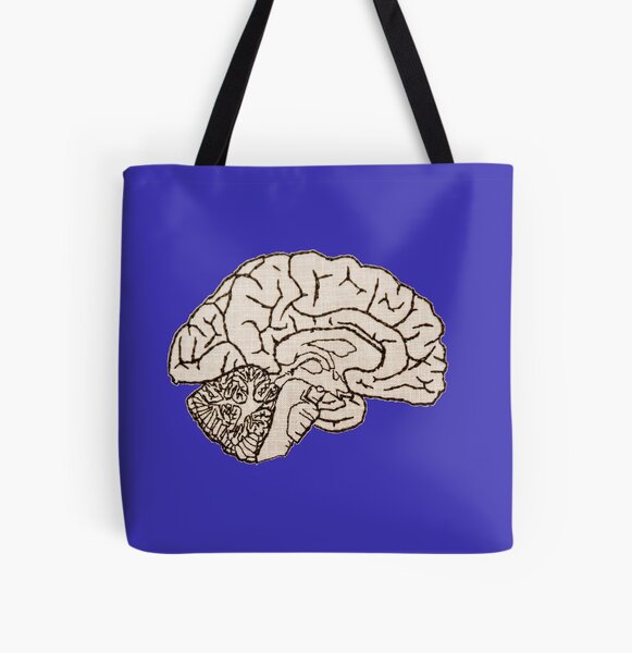 Item preview, hemisected brain designed and sold by embroidology-SB.