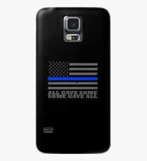 Alle gaben einige einige gaben alle dünne blaue Linie Flagge Hülle & Skin für Samsung Galaxy