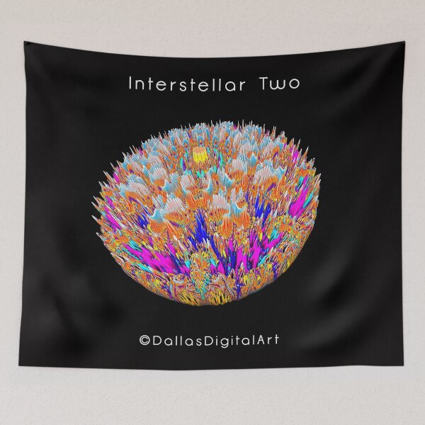 Item preview, Interstellar Two - 3D Fractal Art designed and sold by Warren Paul Harris.