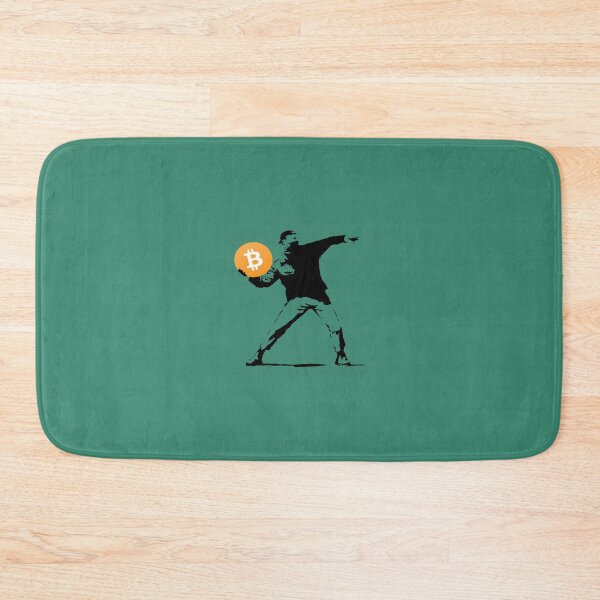 Item preview, Bansky - Bitcoin Thrower 	 	 designed and sold by dxftxfaq31.