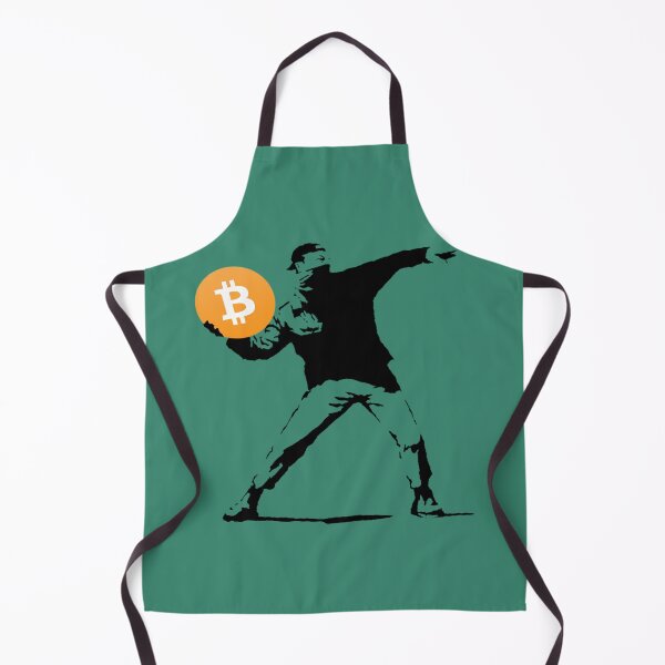 Item preview, Bansky - Bitcoin Thrower 	 	 designed and sold by dxftxfaq31.