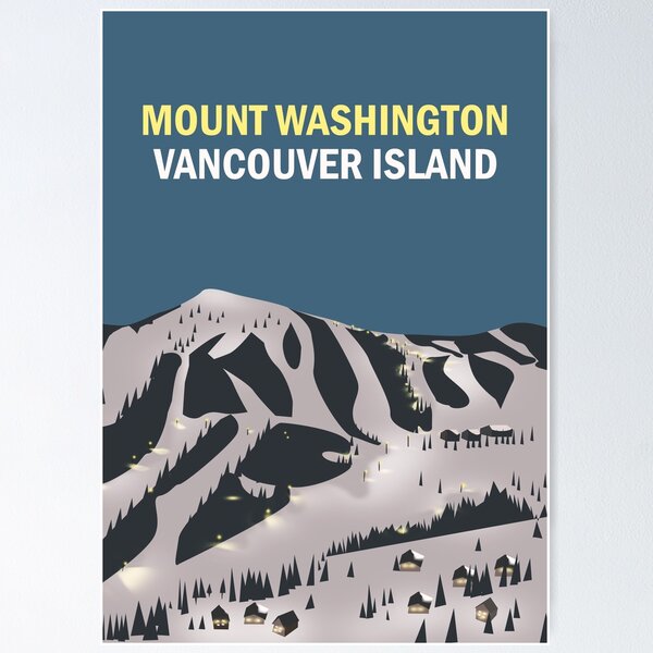 Item preview, Mount Washington Vancouver Island designed and sold by AdventureModa.