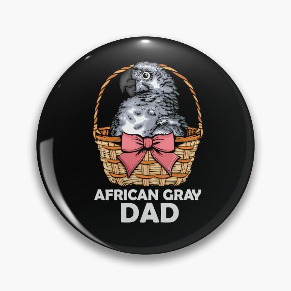 Item preview, African Gray Dad Parrot Lover Gift Men African Gray designed and sold by DSWShirts.