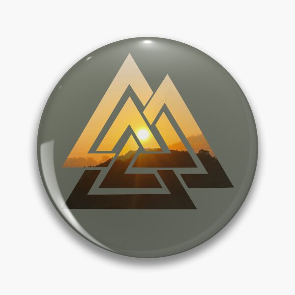 Item preview, Valknut Valhalla sun designed and sold by Christine Krahl.