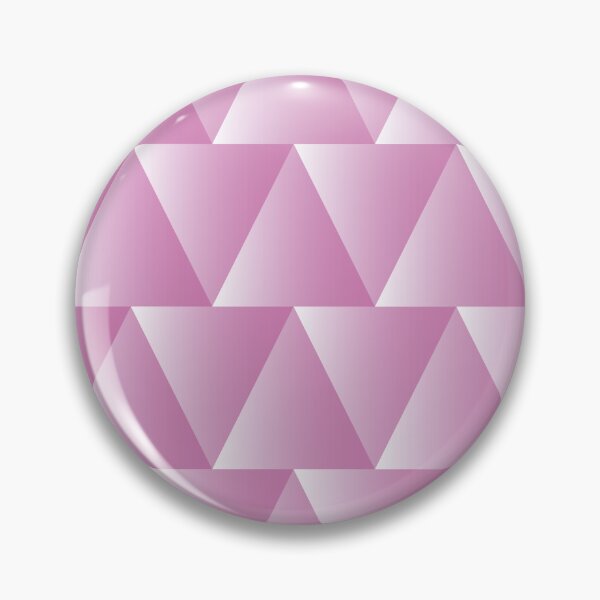 Item preview, Abstract geometric print with bubblegum pink gradient triangles designed and sold by Martapp.