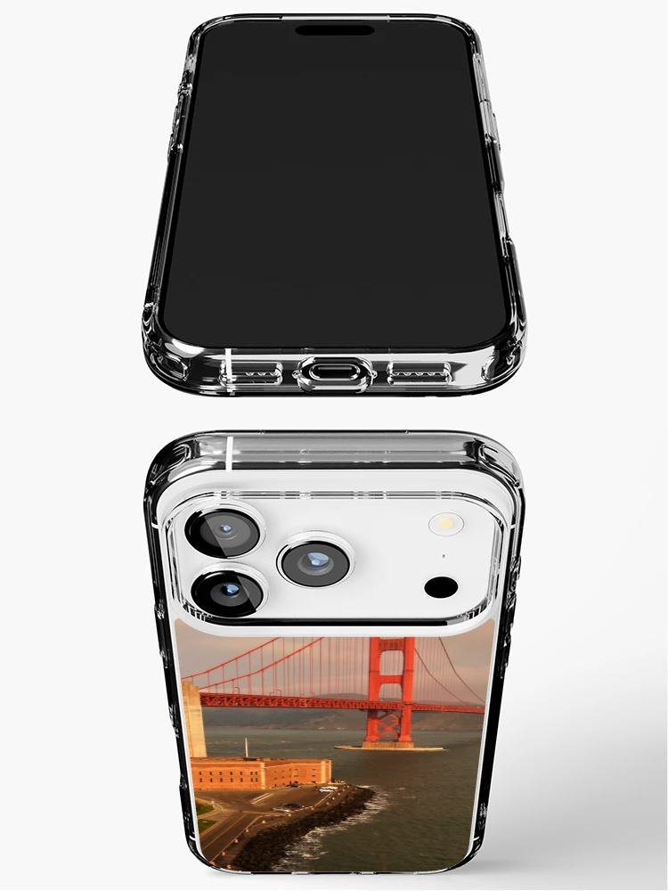 Thumbnail 3 of 5, iPhone Case, Golden Gate designed and sold by Rikki Frederiksen.