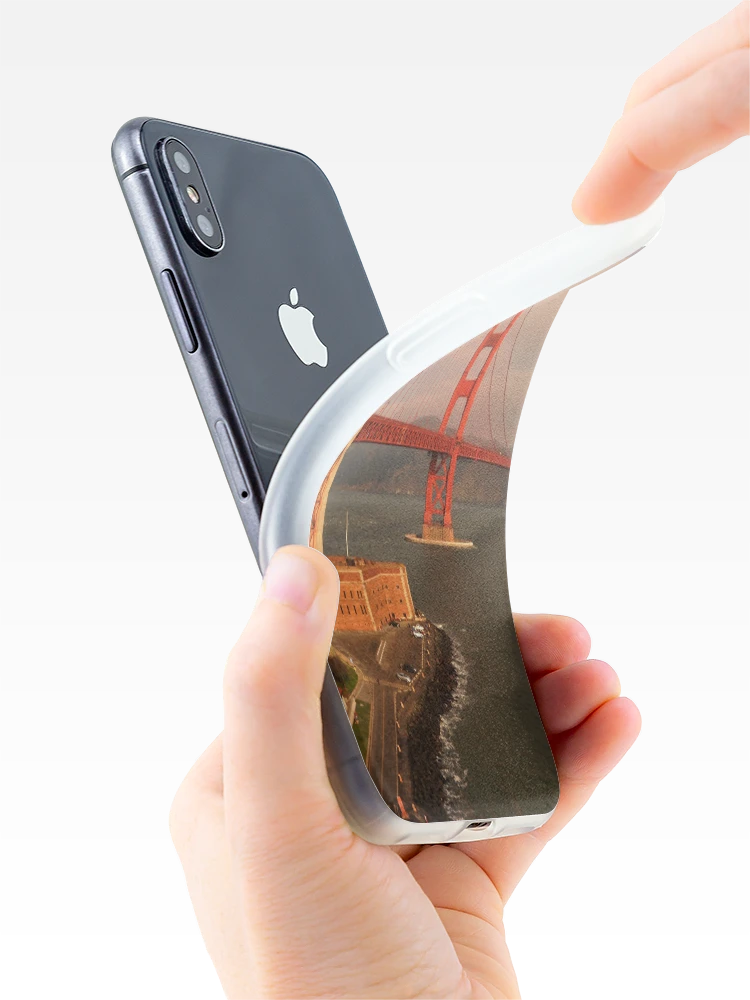 Thumbnail 4 of 5, iPhone Case, Golden Gate designed and sold by Rikki Frederiksen.