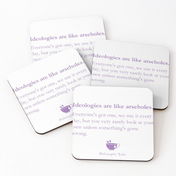 Item preview, Philosophy Tube ideology quote designed and sold by dragonlisperer.