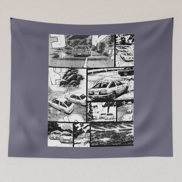 Item preview, Initial D  Racing - Manga Wall Design (Version 2)   	 designed and sold by aocibdltbg19.