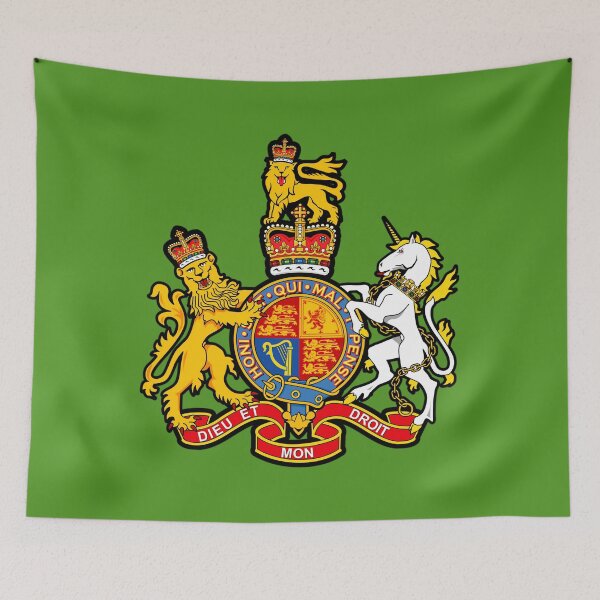 Item preview, BRITISH ROYAL COAT OF ARMS 	 	 designed and sold by kvddbcumzk69.