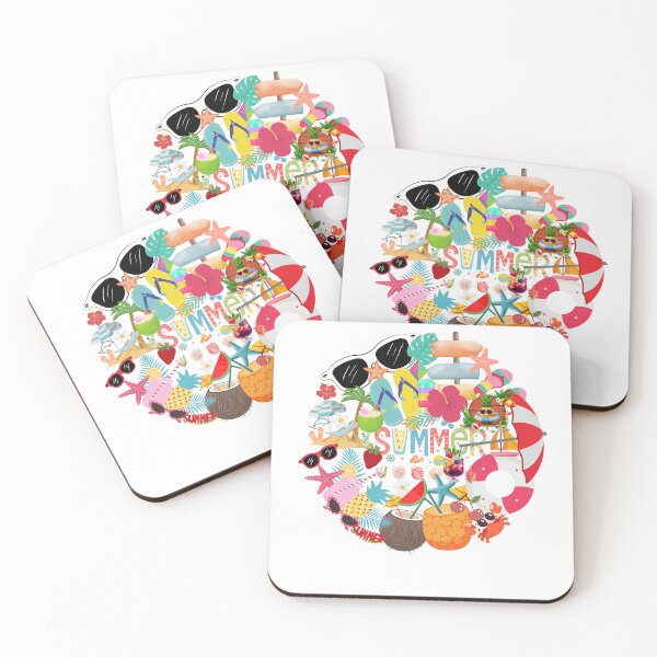 Item preview, summer sticker pack  designed and sold by DeluxBee.