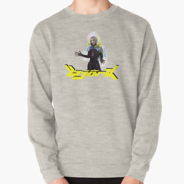 Vulnicura Björk with 90s Font Pullover Sweatshirt