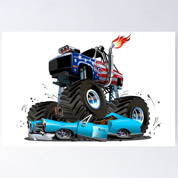 Monster TRUCK Cartoon