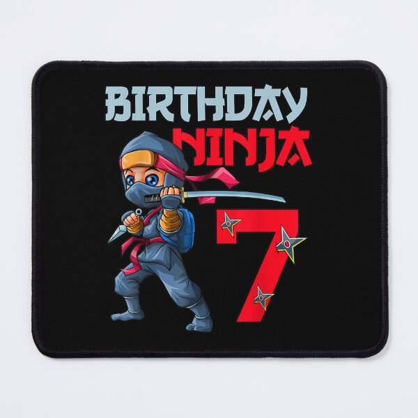 Item preview, Boys Birthday Ninja is 7 yrs old NInjutsu 7th designed and sold by IgnacioSpivey.