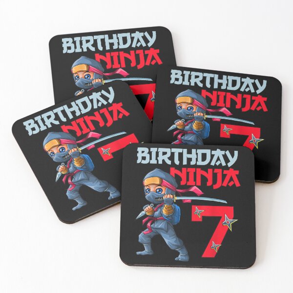 Item preview, Boys Birthday Ninja tiene 7 años NInjutsu 7th designed and sold by IgnacioSpivey.