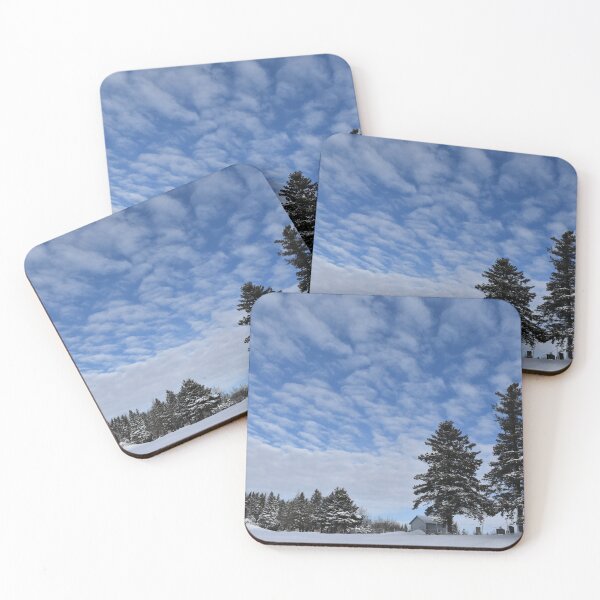 Item preview, Trees under a winter sky designed and sold by Claude Laprise.