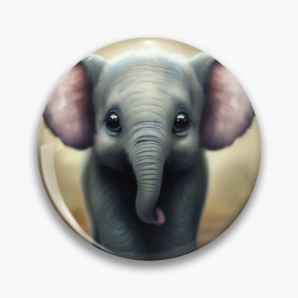 Item preview, Cute Elephant - Cute Baby Animals designed and sold by baby-animal-art.