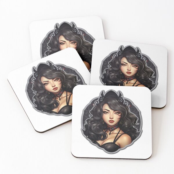 Item preview, Kpop Korean Queen Korean Princess Wearing Black designed and sold by PrincessJessieJ.