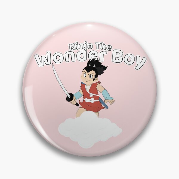 Item preview, Ninja the Wonder Boy (no background) designed and sold by CreativeSlice.
