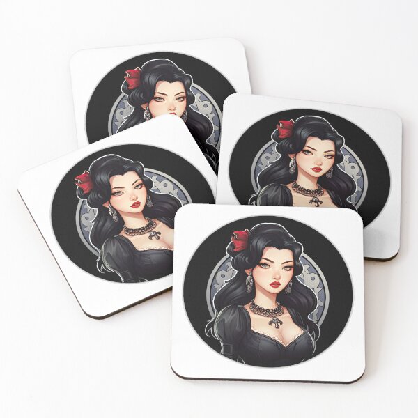 Item preview, Kpop Korean Queen Korean Princess Wearing Black designed and sold by PrincessJessieJ.