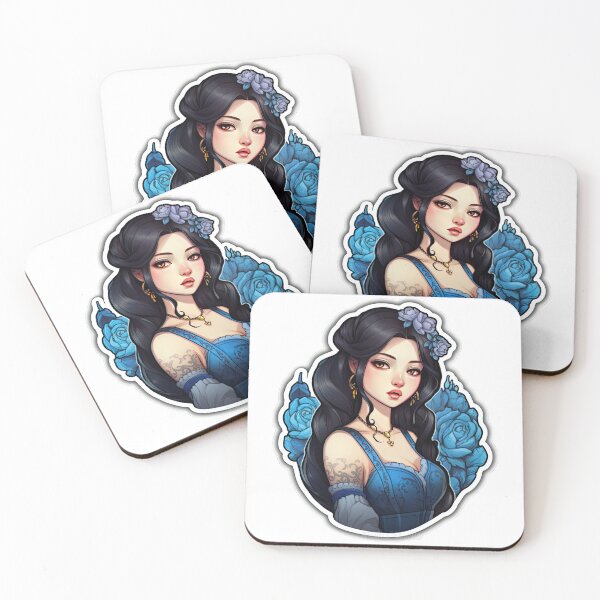 Item preview, Kpop Korean Queen Korean Princess Wearing Blue designed and sold by PrincessJessieJ.