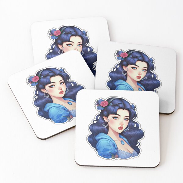 Item preview, Kpop Korean Queen Korean Princess Wearing Blue designed and sold by PrincessJessieJ.