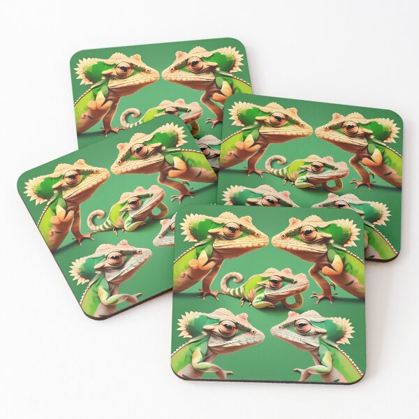 Item preview, Cute Chameleons- Expressions Galore! designed and sold by germvuako2.