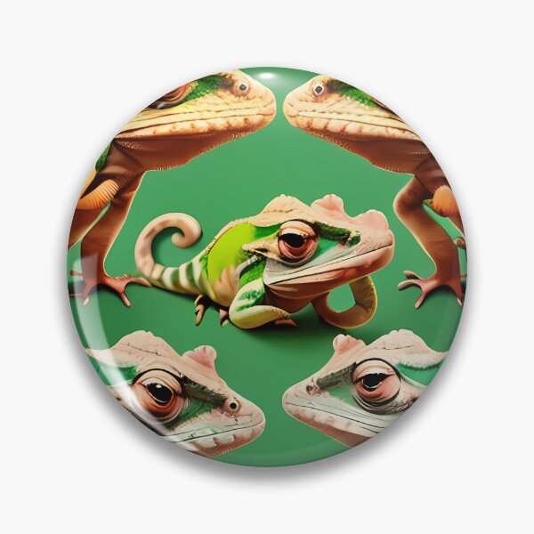 Item preview, Cute Chameleons- Expressions Galore! designed and sold by germvuako2.