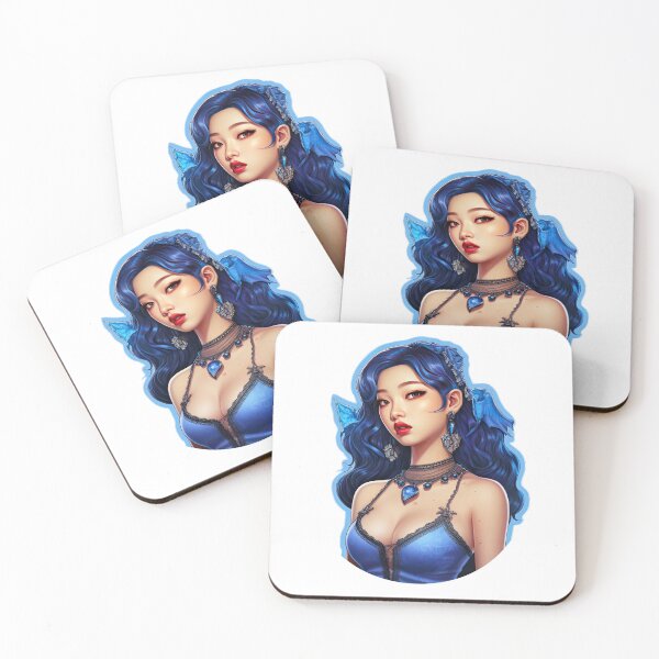 Item preview, Kpop Korean Queen Korean Princess Wearing Blue designed and sold by PrincessJessieJ.
