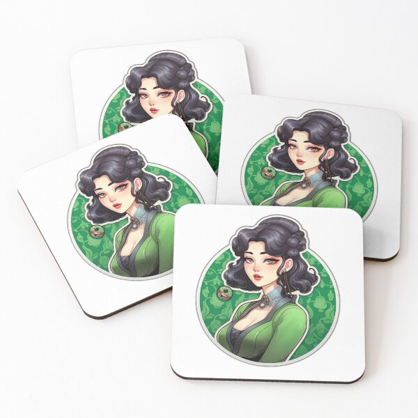 Item preview, Kpop Korean Queen Korean Princess Wearing Green designed and sold by PrincessJessieJ.