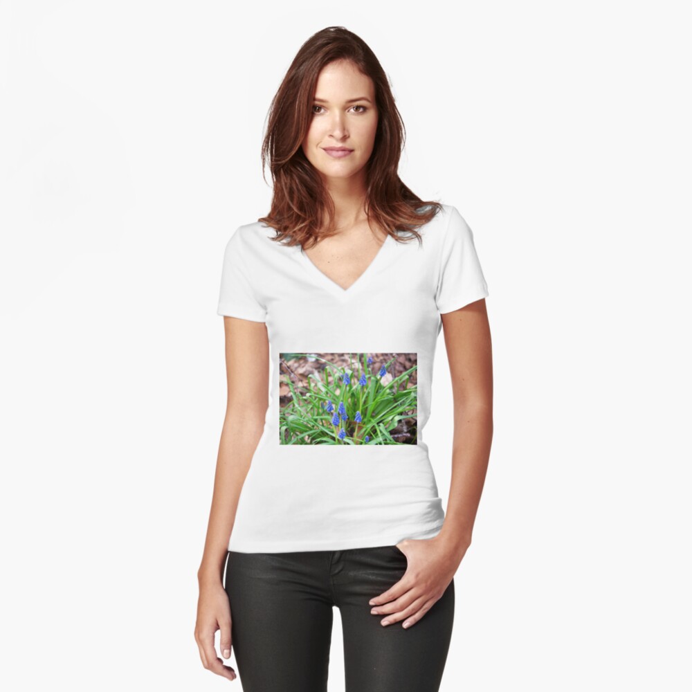 Item preview, Fitted V-Neck T-Shirt designed and sold by SiobhanFraser.