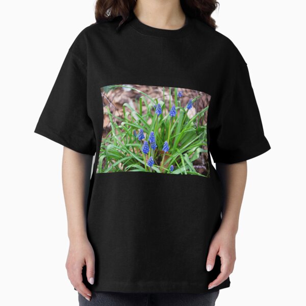 Grape Hyacinth Oversized T-Shirt