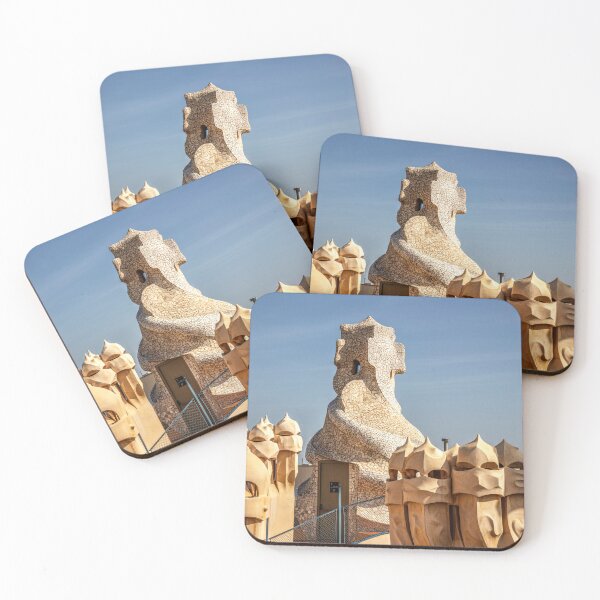 Item preview, Barcelona, Casa Mila, La Pedrera, Chimneys designed and sold by Paul Thompson Photography.