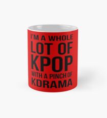 Viel KPOP - ROT Tasse (Standard)