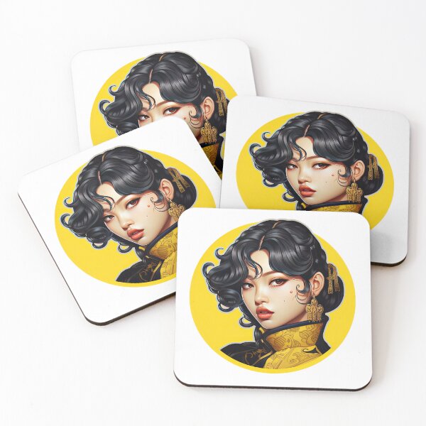Item preview, Kpop Korean Queen Korean Princess Wearing Yellow designed and sold by PrincessJessieJ.