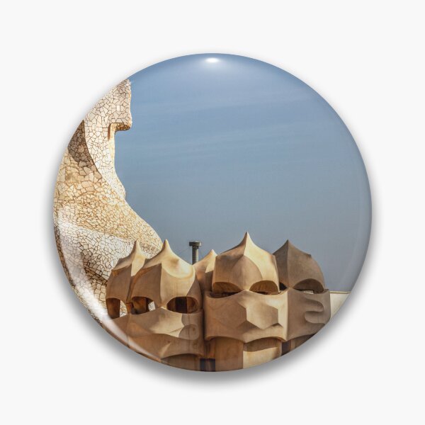 Item preview, Barcelona, Casa Mila, La Pedrera, Chimneys designed and sold by Paul Thompson Photography.