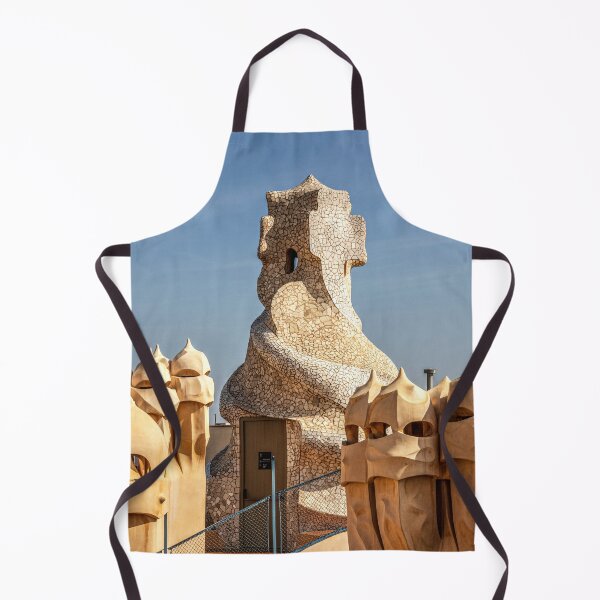 Item preview, Barcelona, Casa Mila, La Pedrera, Chimneys designed and sold by Paul Thompson Photography.