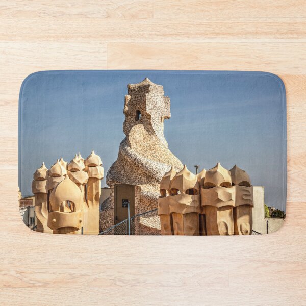 Item preview, Barcelona, Casa Mila, La Pedrera, Chimneys designed and sold by Paul Thompson Photography.