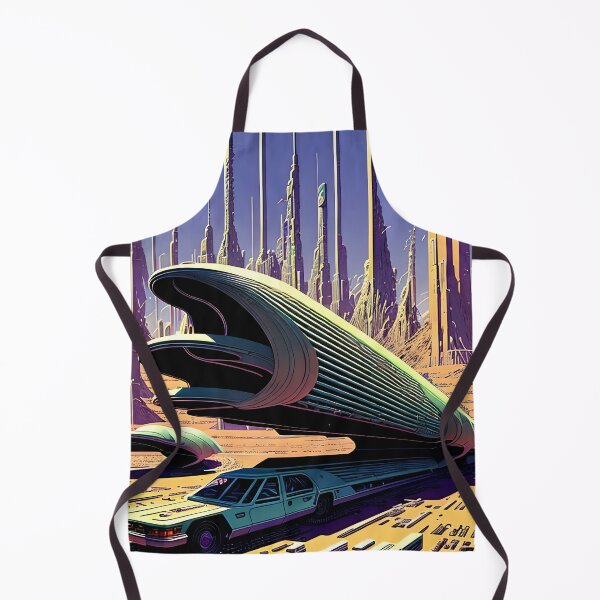 Item preview, Retro-futuristic sci-fi spaceship designed and sold by ArthurVandelay.