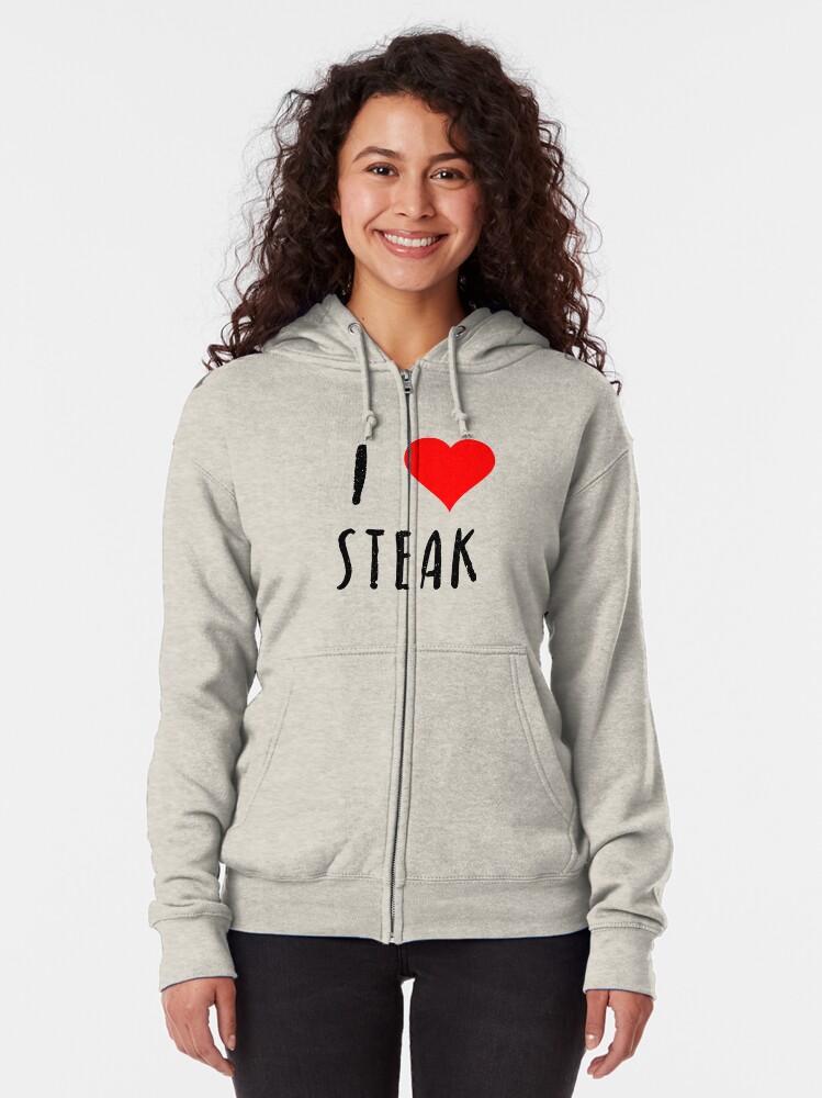 steak hoodie