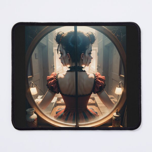 Item preview, Haunted Circus Mirror designed and sold by Shiwwa.