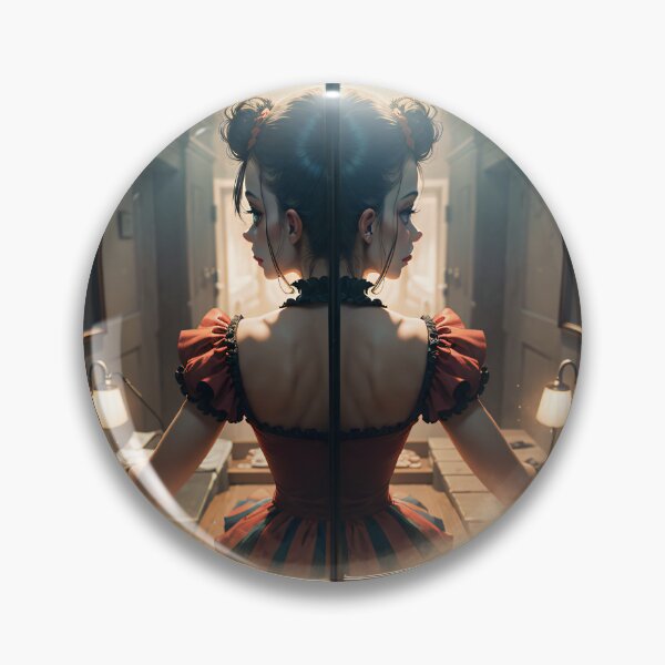 Item preview, Haunted Circus Mirror designed and sold by Shiwwa.